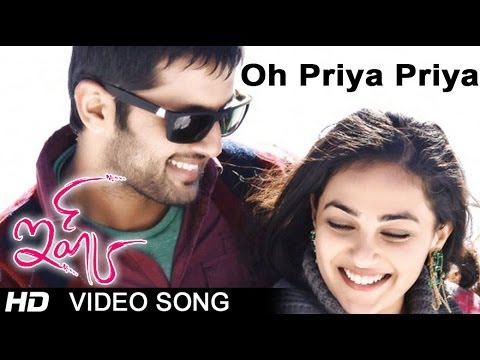 Oh Priya Priya Full Video Song  Ishq Movie  Nitin  Nithya Menon  Anup Rubens