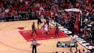 NBA Playoffs 2011: Miami Heat Vs Chicago Bulls Game 1 Highlights (0-1)