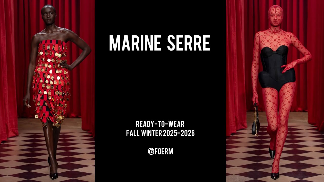 Marine Serre RTW Fall Winter 2025-2026