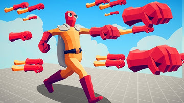 SERIOUS PUNCH of SAITAMA ( ONE PUNCH MAN ) VS EVERY UNIT | TABS - Totally Accurate Battle Simulator