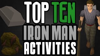 Top 10: Iron Man Activities and Tips! [Runescape 2014]