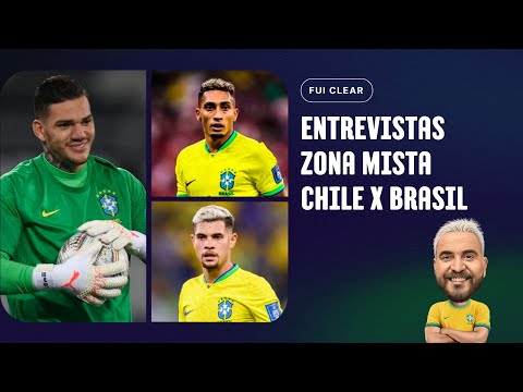Entrevistas Zona Mista - Chile x Brasil