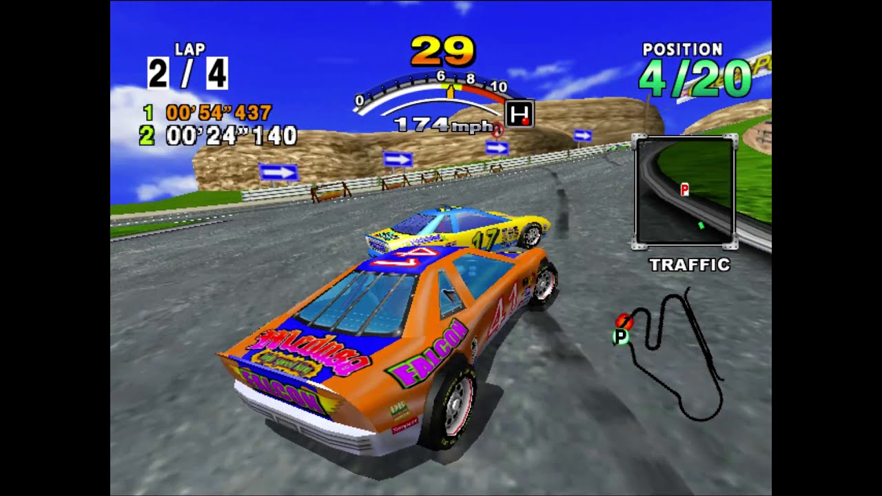 Daytona USA (DC) Dinosaur Canyon