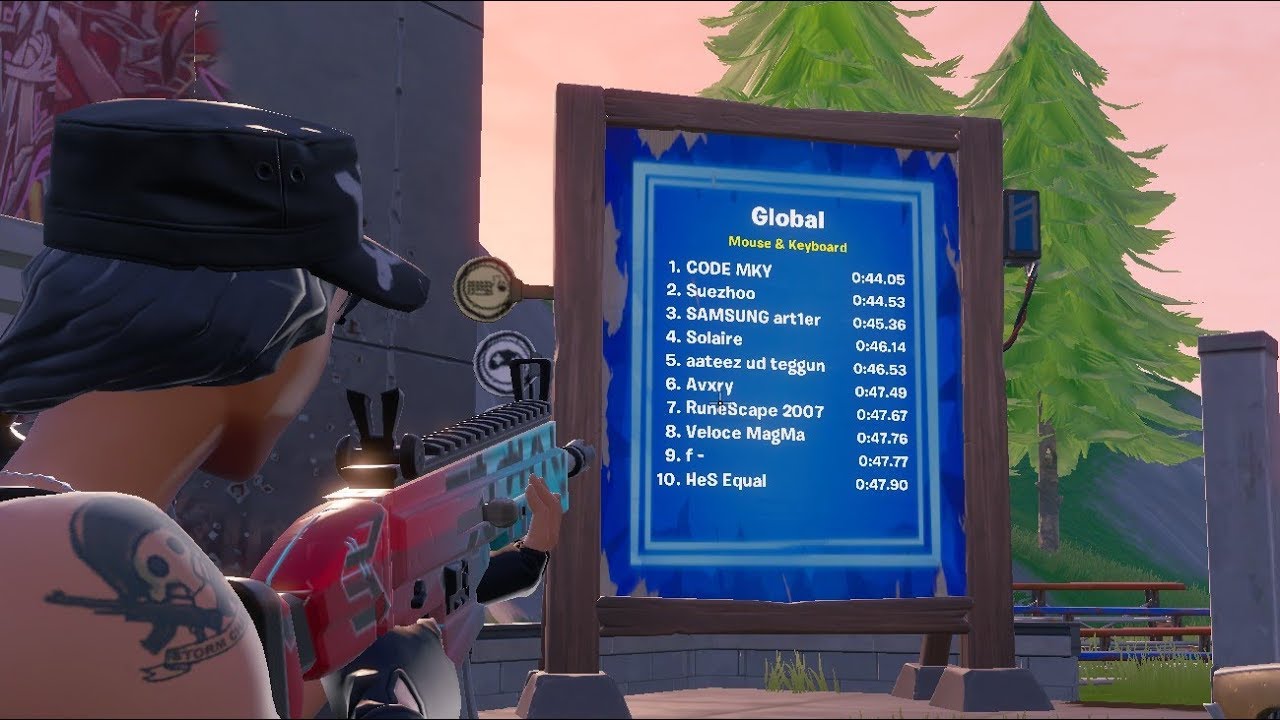 A First Look at The Combine in Fortnite & Some Tips for a Faster Time