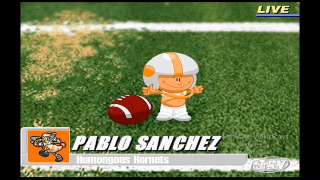Pablo Sanchez is the GOAT! Backyard Football Ep. 2 YouTube