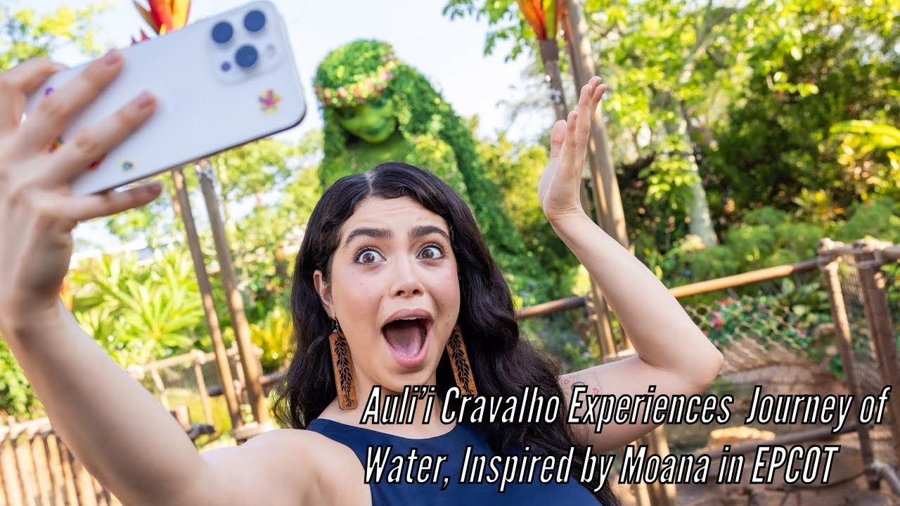 Auli’i Cravalho, Voice of MOANA Experiences Journey of Water, Inspired