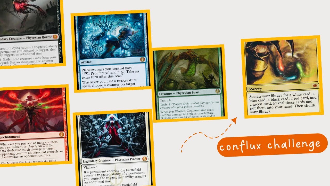 MTG Phyrexia All Will Be One! Conflux Challenge pt.5 YouTube