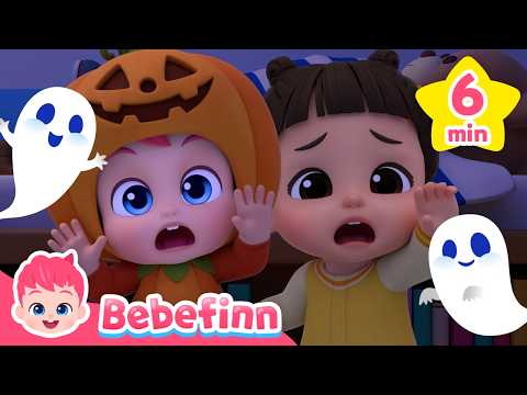 👻 Halloween Songs for Kids 🎃｜Spooky Monster & Halloween Good Morning Song｜Bebefinn Nursery Rhymes