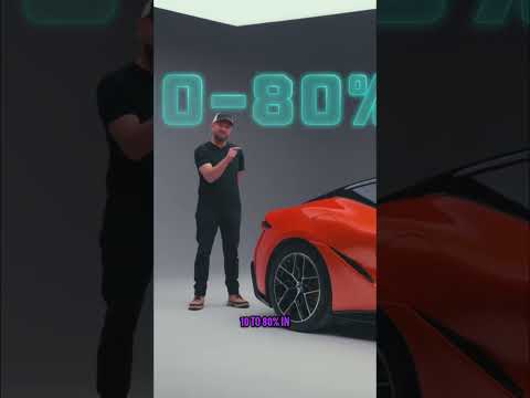 Insane 1,583 HP Electric Car: 10-80% Charge in 4 Mins! #shorts