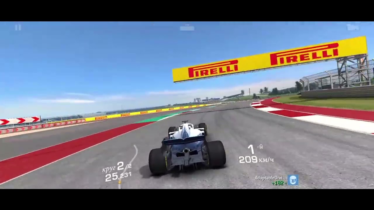 REAL RACING 3.  КАРТА CIRCUIT OF THE AMERICA 