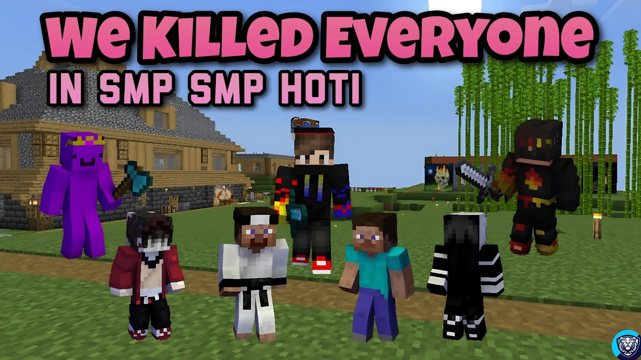 Building Our First House and KILLING People in SMP SMP Hoti Season 2! 😈 (Hindi Minecraft SMP)