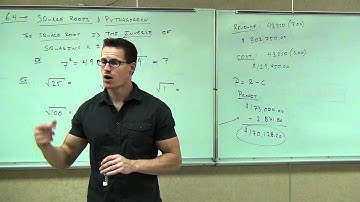 Prealgebra Lecture 6.4 Part 1