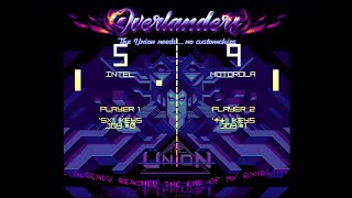 Atari ST | PONG_CRK | cracktro by Overlanders (Real Hardware)