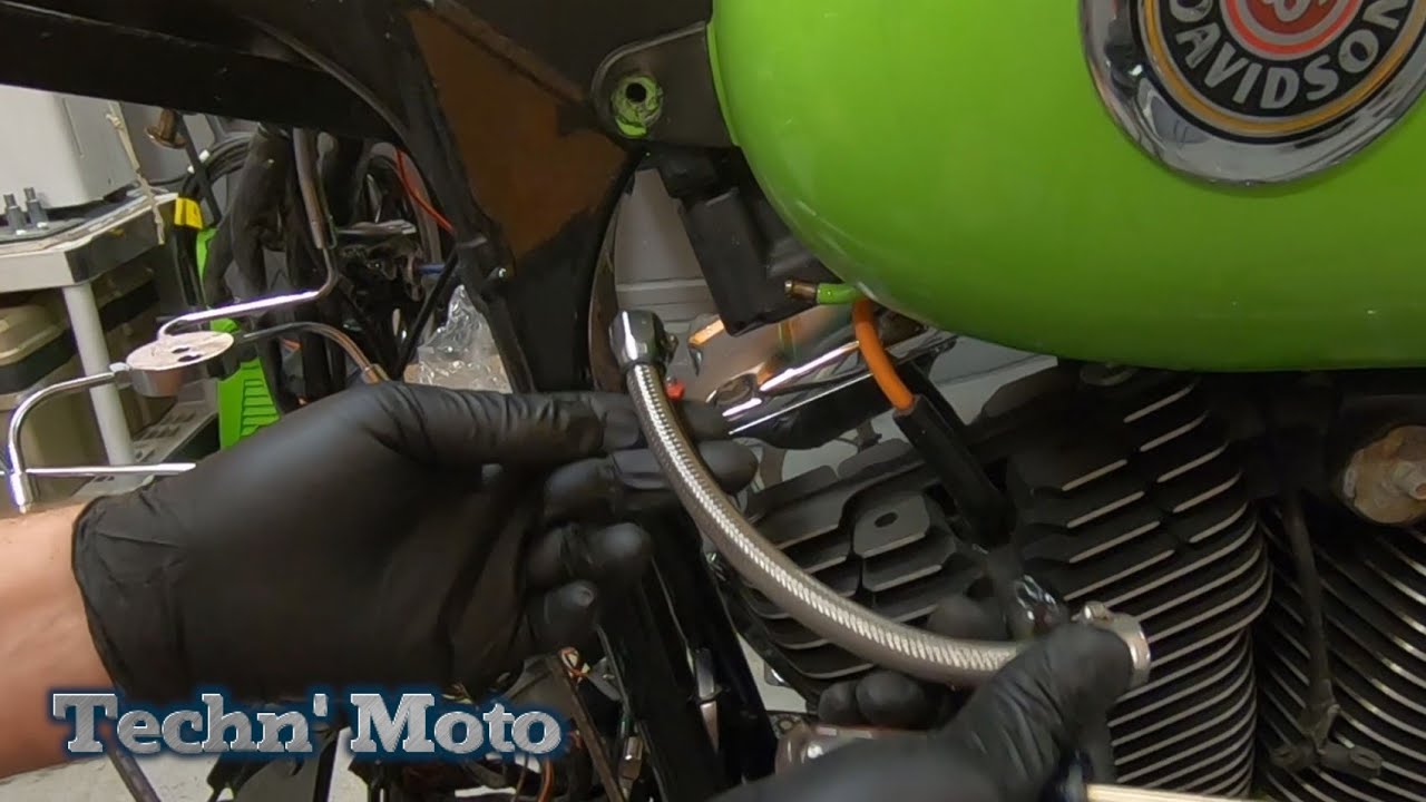 Harley Ultra Classic Makeover 15 Fuel Tank Heat Shields Speaker Pods