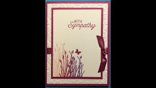 Home to Roost Sweet, Simple Sympathy card