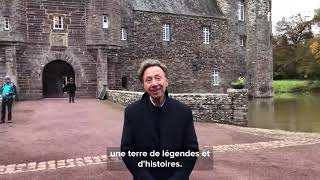 Campénéac - Au château de Trécesson, au cœur du tournage d'un Secrets d'Histoire