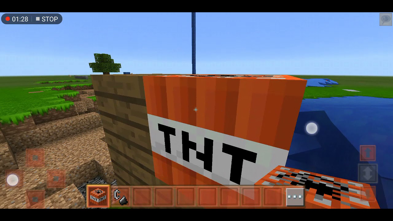 exploding my house in minecraft - YouTube