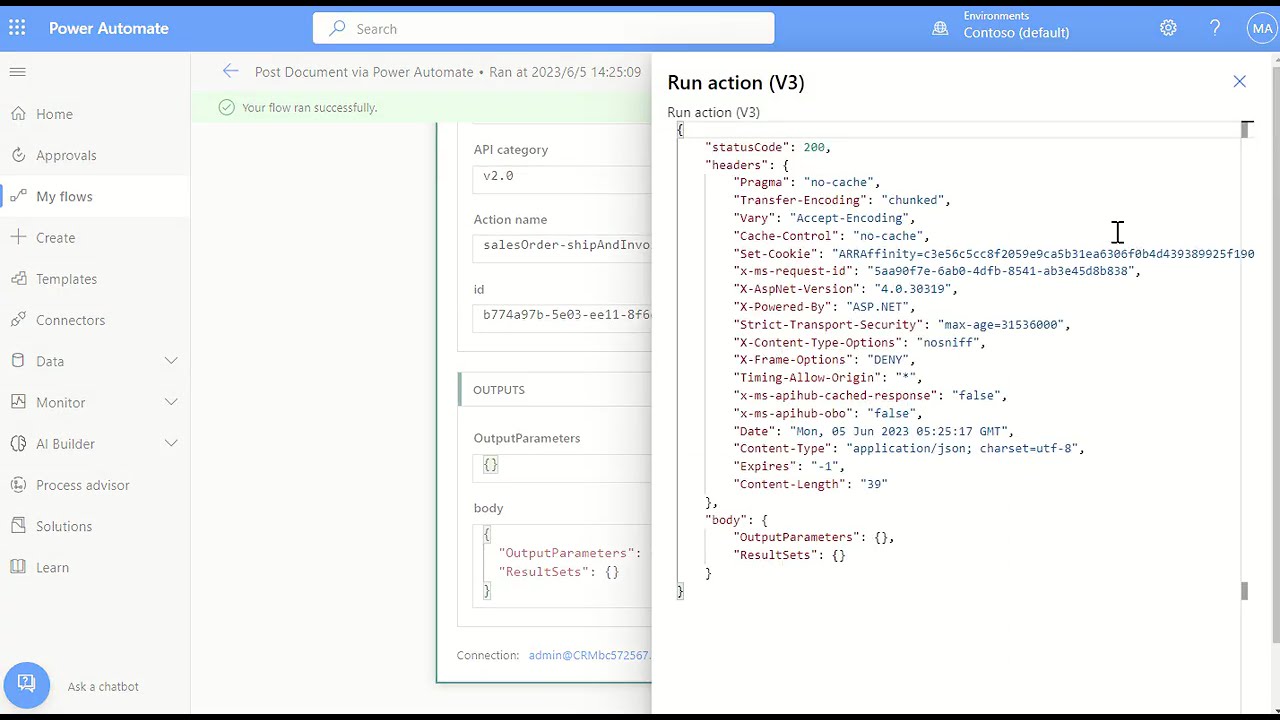 Business Central short video: Post a sales order with Power Automate