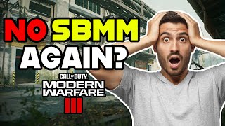 No SBMM AGAIN...? | Call of Duty MW3