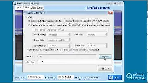 Let's have a look at Free Video Cutter Joiner