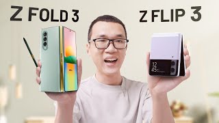 Samsung Galaxy Z Fold 3 và Galaxy Z Flip 3 đây rồi: kháng nước, camera ẩn