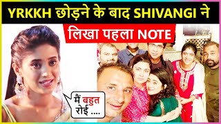 YRKKH को अलविदा कहने के बाद, Shivangi Joshi ने लिखा Emotional Note