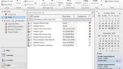Outlook 2010 Assign an Existing Task to Someone Else