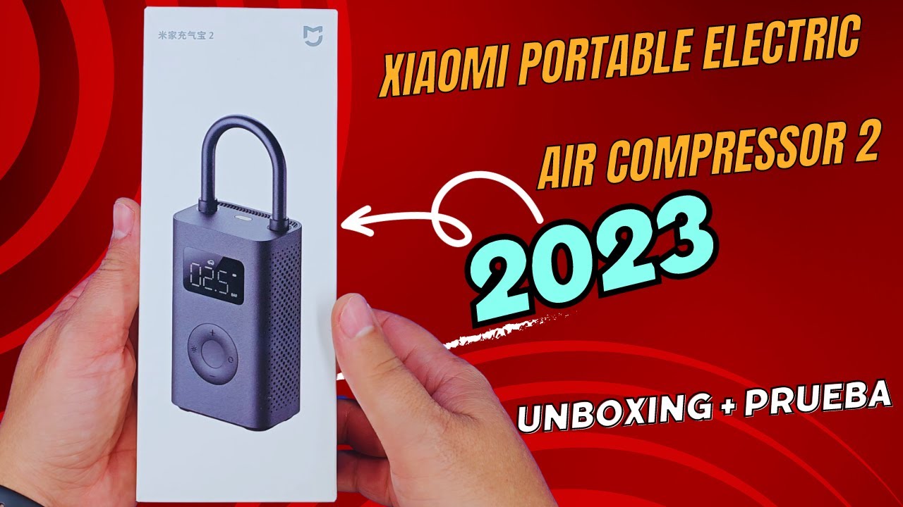 Xiaomi Portable Electric Air Compressor 2 NUEVA VERSION 2023 YouTube