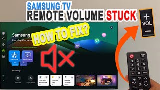 Samsung Smart TV  Remote Control Volume Not Working : Easy To Fix!