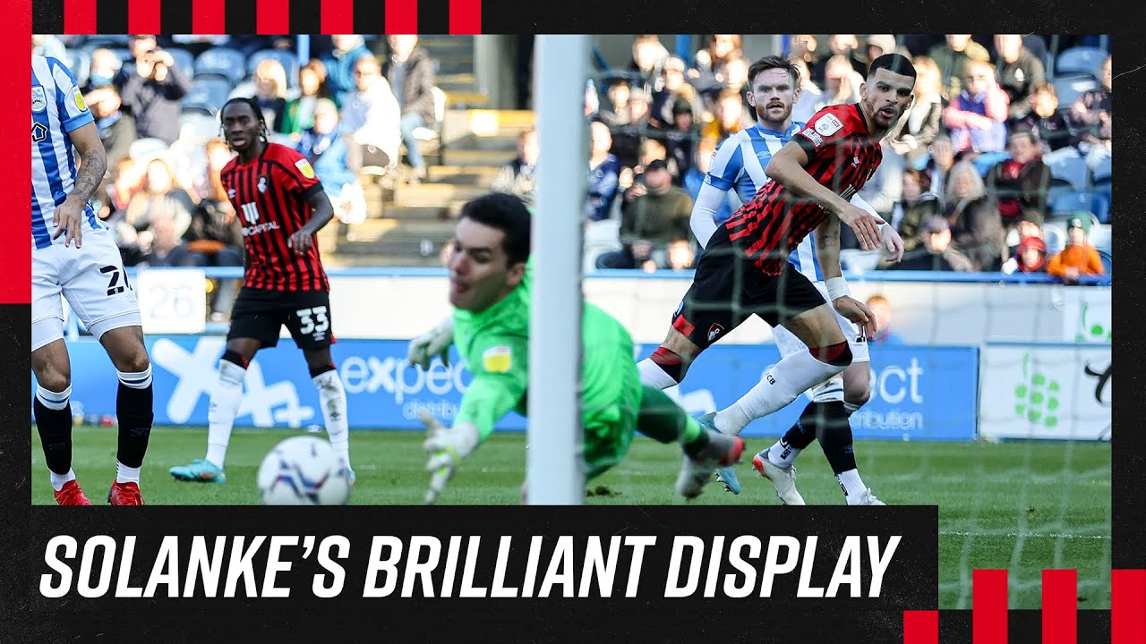 Every touch | Dominic Solanke's BRILLIANT display against Huddersfield 🔥