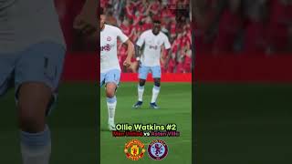 Ollie Watkins Scores Again Manchester United Vs Aston Villa