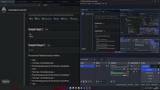 Atcoder Beginner Contest 352 - screencast by noomaK (A-F in Arabic)