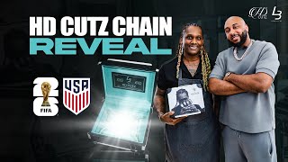 HD Cutz Chain Reveal | Team USA FIFA World Cup 26 Barber | Ep.21 | LB Jewellers