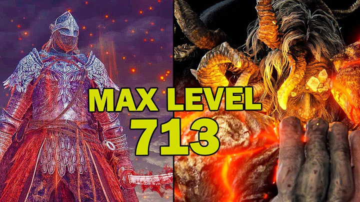 Elden Ring - MAX LEVEL 713 VS Bosses Gameplay