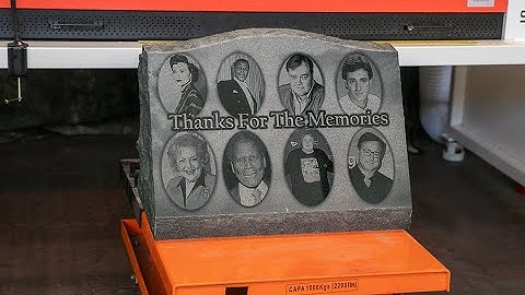 AP Lazer Workshop | Full Monument Engraving - Multi Photo Process