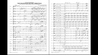 Selections from The Nightmare Before Christmas by Elfman/arr. Brown chords