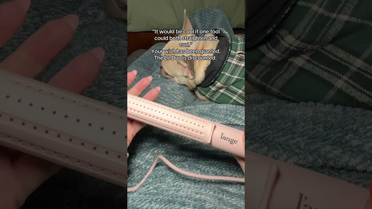 L’ange Hair Le Duo Flex 360 Airflow Titanium Styler This versatile hair styler combines