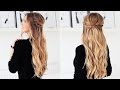 Fishtail Braid Half- Updo For Short, Medium, and Long Hair | Luxy Hair