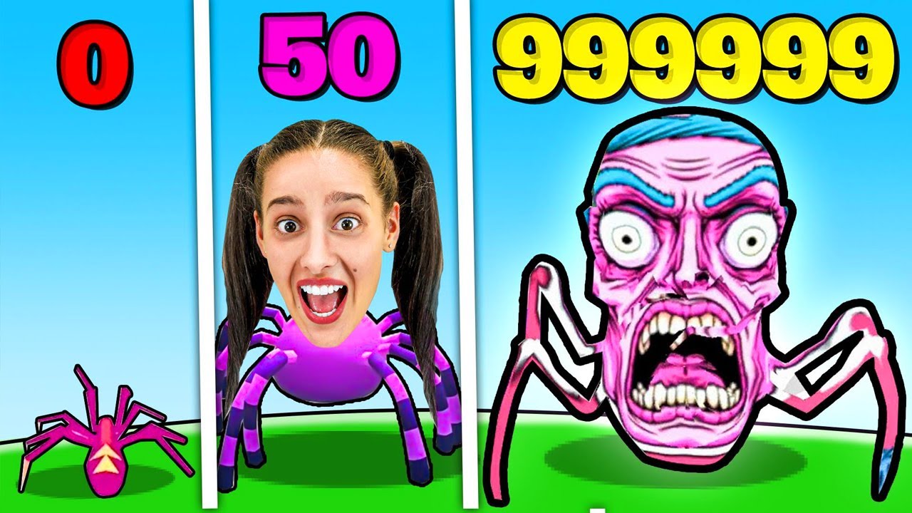 DIVENTO IL RAGNO PIÙ GRANDE DEL MONDO - SPIDER EVOLUTION