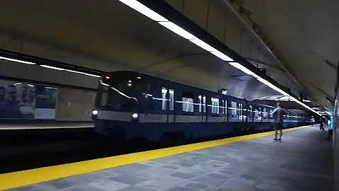 8 4 21 MONTREAL STM MTRO DEADHEADING AT PAPINEAU S...