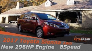 2017 Toyota Sienna Limited AWD видео. Тест Драйв Тойота Сиенна AWD 2017 на русском. Авто из сша.