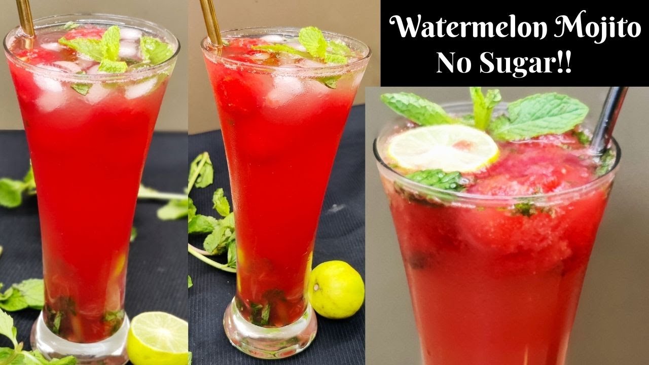 Watermelon Mocktail | WATERMELON MOJITO | Mocktail Recipes | Refreshing Summer Drink | Summer drinks