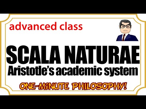 SCALA NATURAE: Aristotle's