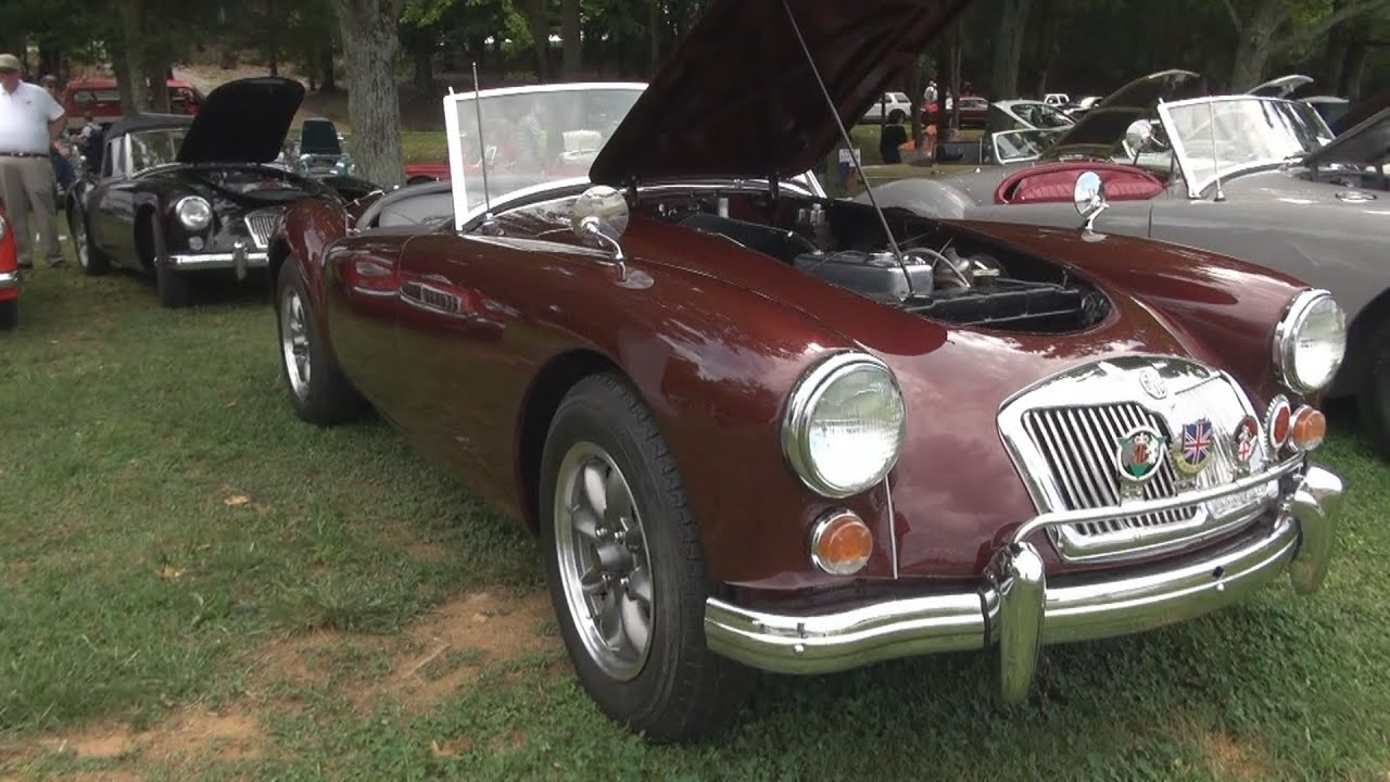 1959 MG MGA 2014 Shoals British Car Show YouTube