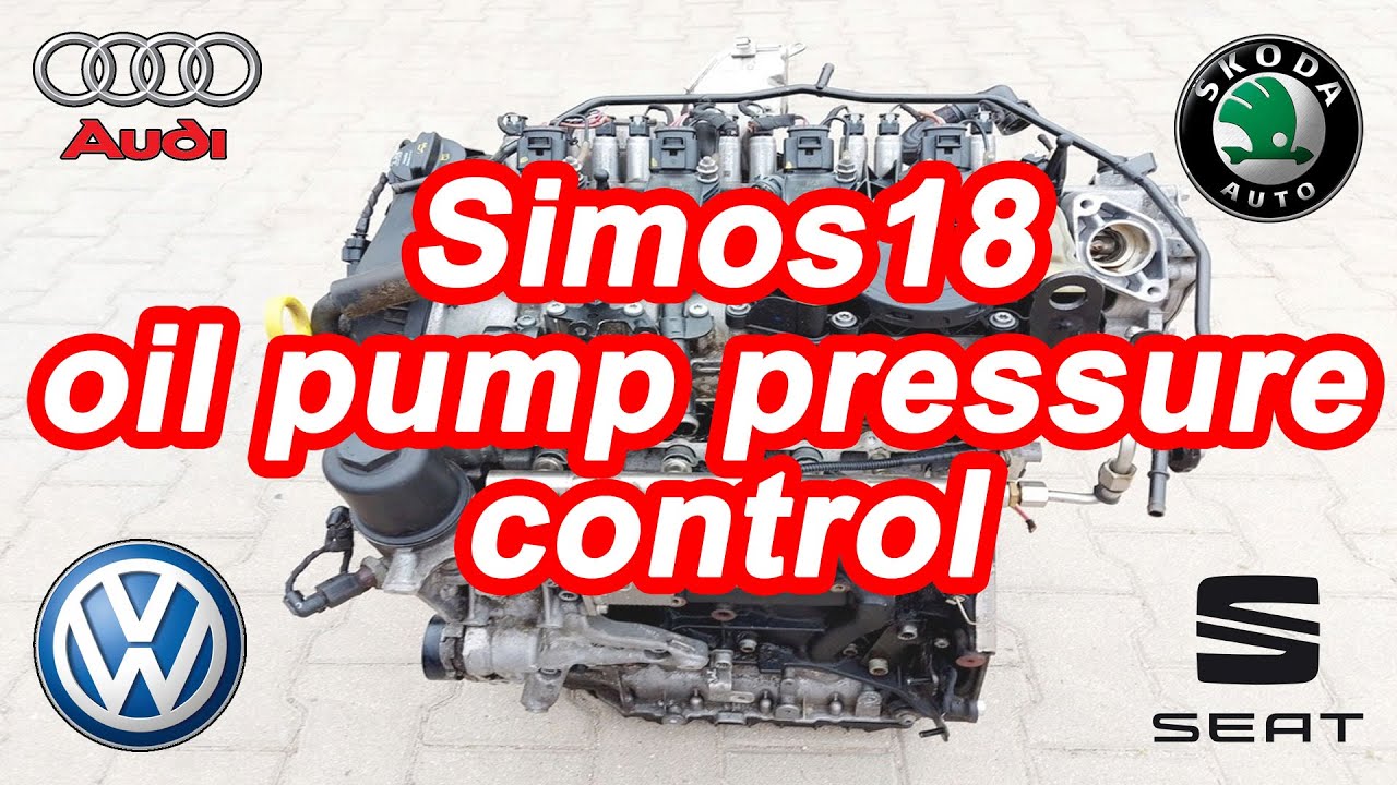 Simos18 oil pump pressure control