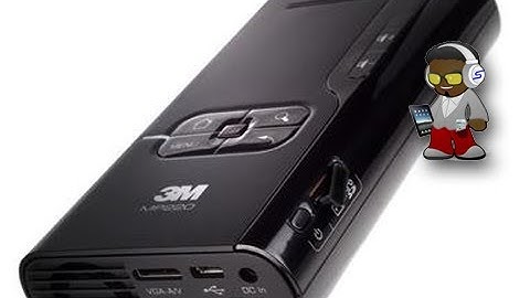 3M MP220 Mobile Projector Unboxing and First Look