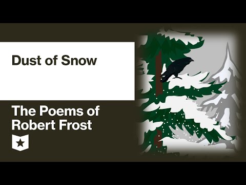 What Does Ice Symbolize In The Poem Dust Of Snow