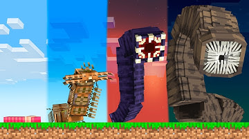 Upgrading Worm into a GOD in Minecraft