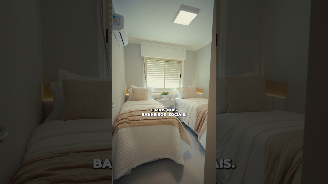 Mais do que um apartamento, um convite para viver o melhor da vida à beira-mar.