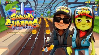 SUBWAY SURFERS GAMEPLAY PC HD 2023 - BUENOS AIRES - JAKE DARK OUTFIT+ZOMBIE JAKE